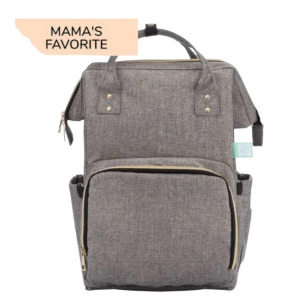 AFBP Grey Cooler Sydney Breast Pump Backpack Diaper Bag